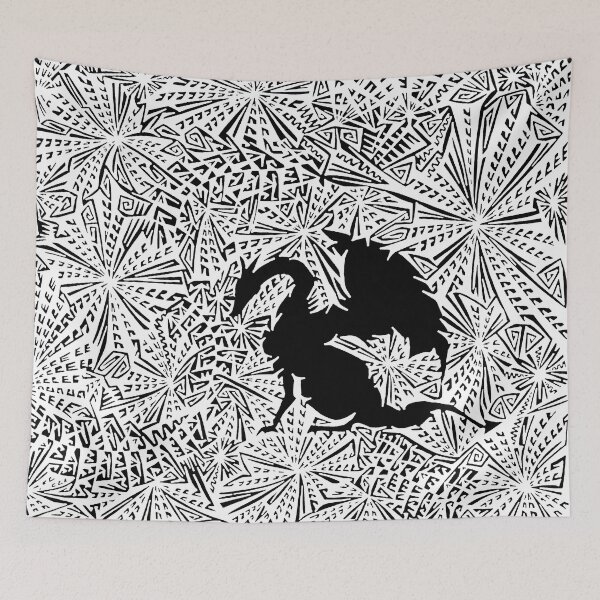Item preview, dragon in the universe designed and sold by TanTrisTani.