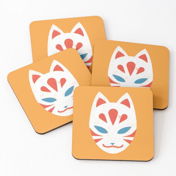 Item preview, Noh Mask - Fox designed and sold by Chris Sayer.