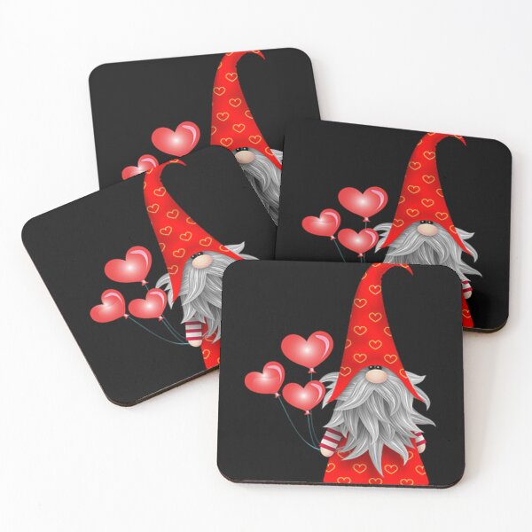 Item preview, Valentine Gnome With Hearts Clipart  designed and sold by flashdeals70.