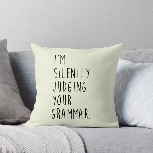 Item preview, I'm silently judging your grammar designed and sold by iskapa.