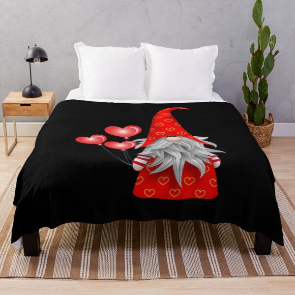 Item preview, Valentine Gnome With Hearts Clipart designed and sold by flashdeals70.