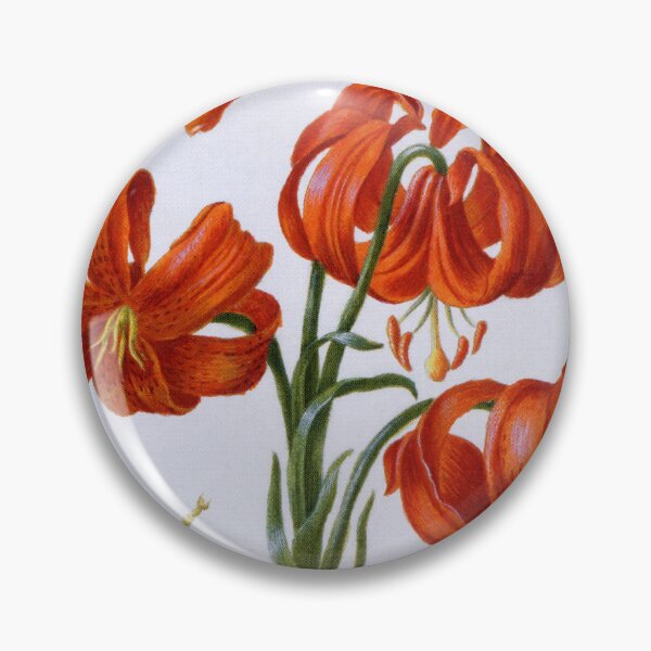 Item preview, Red Lily antique 1680 designed and sold by aapshop.