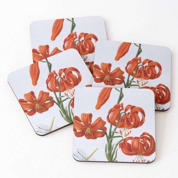 Item preview, Red Lily antique 1680 designed and sold by aapshop.