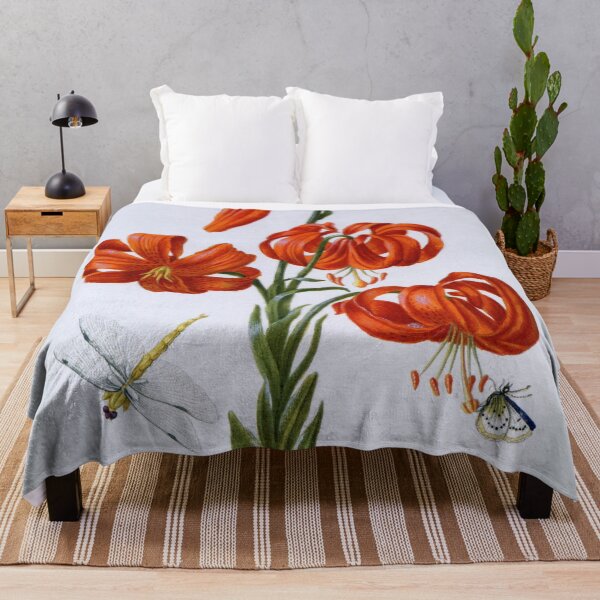 Item preview, Red Lily antique 1680 designed and sold by aapshop.