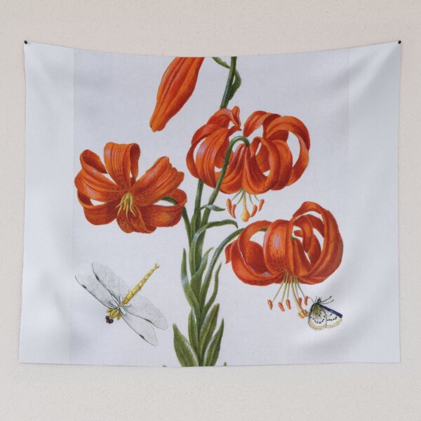 Item preview, Red Lily antique 1680 designed and sold by aapshop.