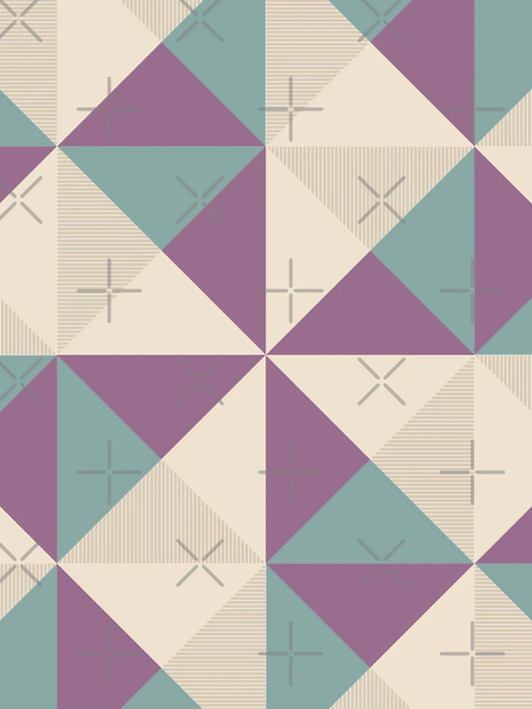 Thumbnail 4 of 4, iPhone Case, Argang, Abstract Triangular Geometric Pattern designed and sold by BesanoStyle.