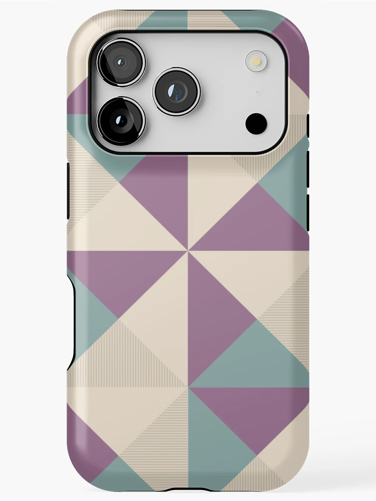 Thumbnail 1 of 4, iPhone Case, Argang, Abstract Triangular Geometric Pattern designed and sold by BesanoStyle.