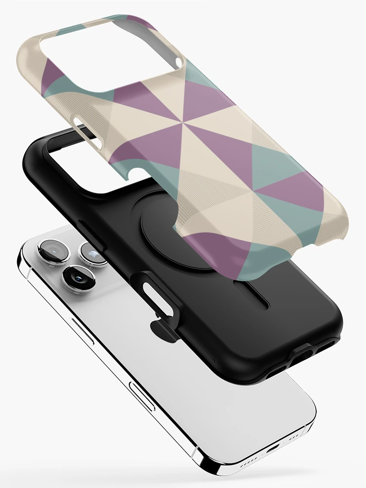 Thumbnail 2 of 4, iPhone Case, Argang, Abstract Triangular Geometric Pattern designed and sold by BesanoStyle.