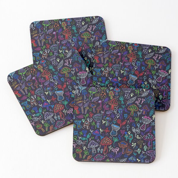 Item preview, Mushrooms in the Wilderness designed and sold by CrackPotByCPS.