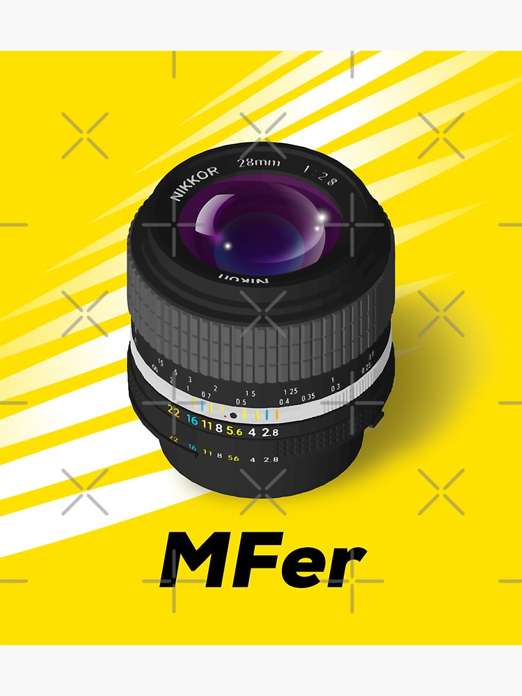 "Classic Photographer Manual Focus" Sticker by Redbubble