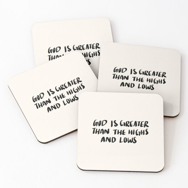 Item preview, God is greater thank the highs and lows designed and sold by SabrinaGold.