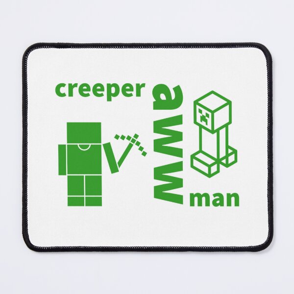 Item preview, Creeper Aww Man Minecraft designed and sold by jamcaYT.