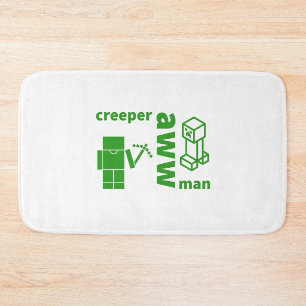 Item preview, Creeper Aww Man Minecraft designed and sold by jamcaYT.