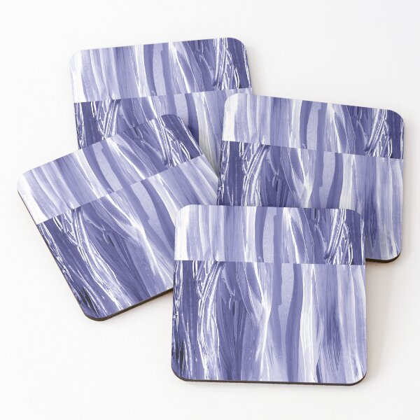 Item preview, Abstract Purple Blue Very Peri Contemporary Modern Interior Design II designed and sold by Irina Sztukowski.