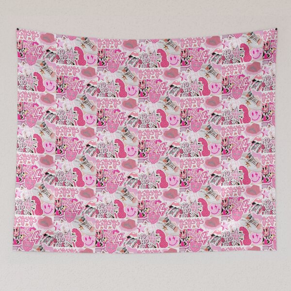 Item preview, Preppy pink collage designed and sold by weezecogg.