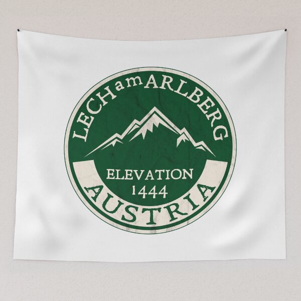 Item preview, Lech Am Arlberg Austria Bludenz Vorarlberg Skiing Ski designed and sold by DESTINATIONS DECAL.