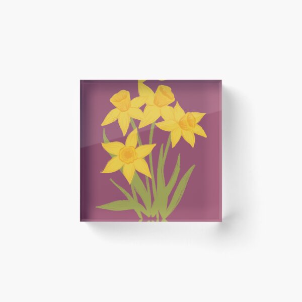 Item preview, Daffodils Drawing - daffodil floral illustration designed and sold by rachelhirst.