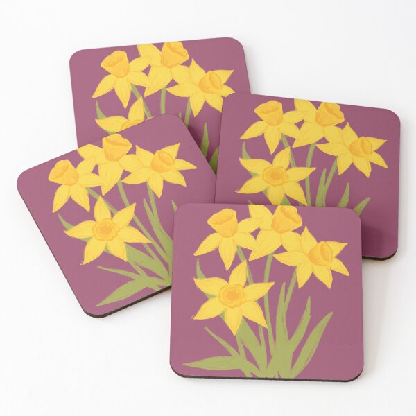 Item preview, Daffodils Drawing - daffodil floral illustration designed and sold by rachelhirst.