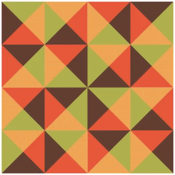 Artwork thumbnail, Argang, Abstract Triangular Geometric Pattern by BesanoStyle