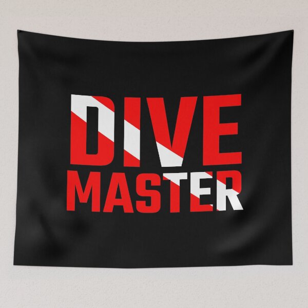 Item preview, Dive Master - Bandera de buceo designed and sold by Gifts and more.