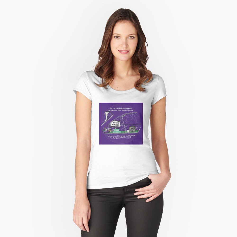 Item preview, Fitted Scoop T-Shirt designed and sold by rosiesewsthings.