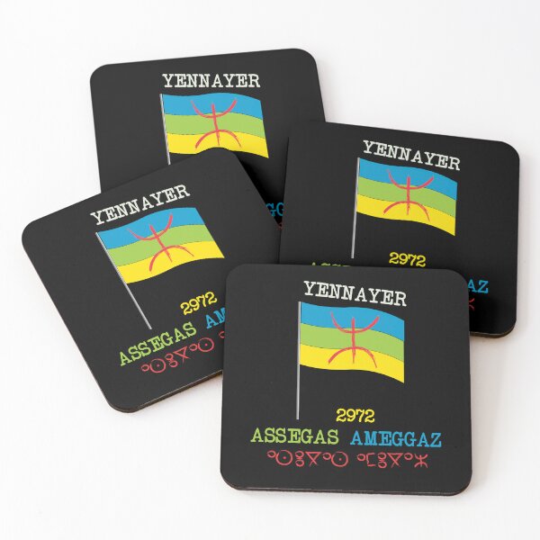 Item preview, Happy New Year Amazigh Yennayer 2972 2022 Imazighen Flag  designed and sold by pedrored369.