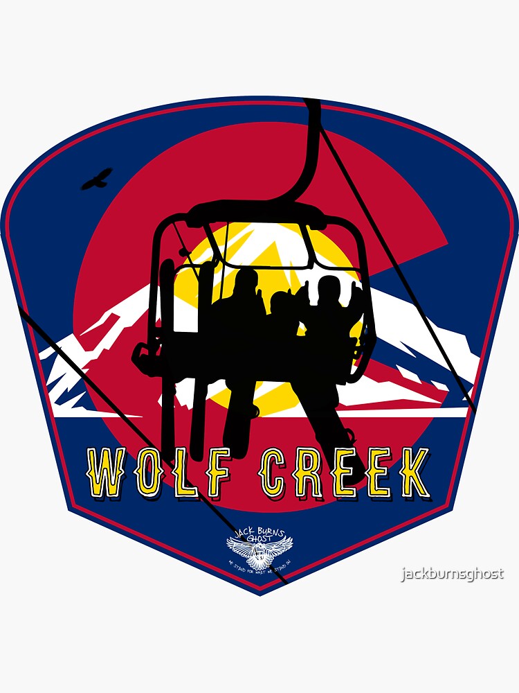 "Wolf Creek Colorado Ski and Snowboard" Sticker for Sale by