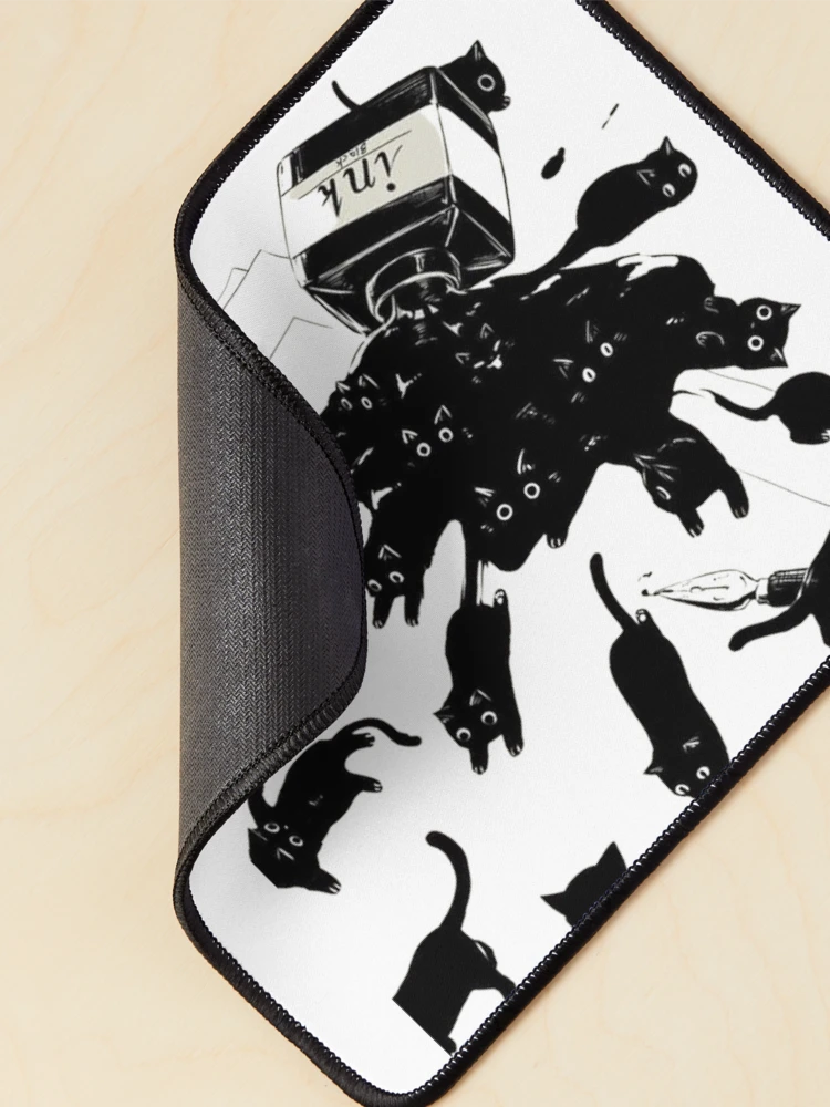 Thumbnail 2 of 5, Mouse Pad, Cat Ink designed and sold by BellaProject.