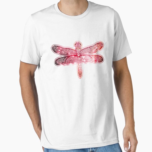Copy of Stellar Dragonfly - Red Essential T-Shirt