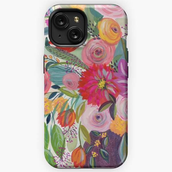 White Sun Flower Floral Designer Case for iPhone 14 Pro Max