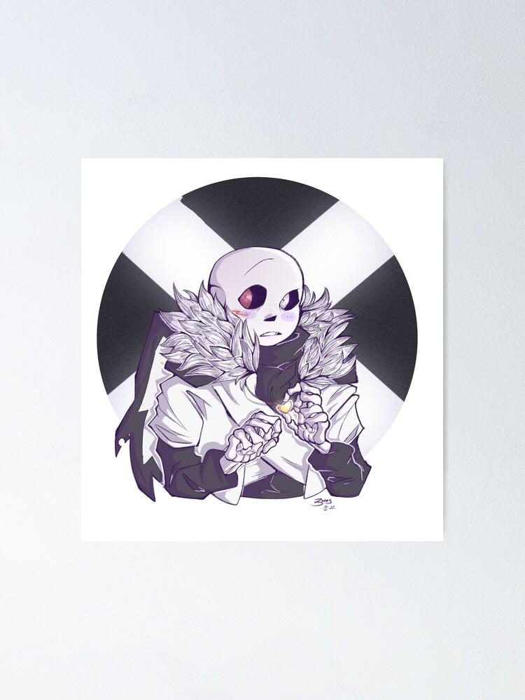 Cross Sans Design  Sticker for Sale by Bones Hernandez