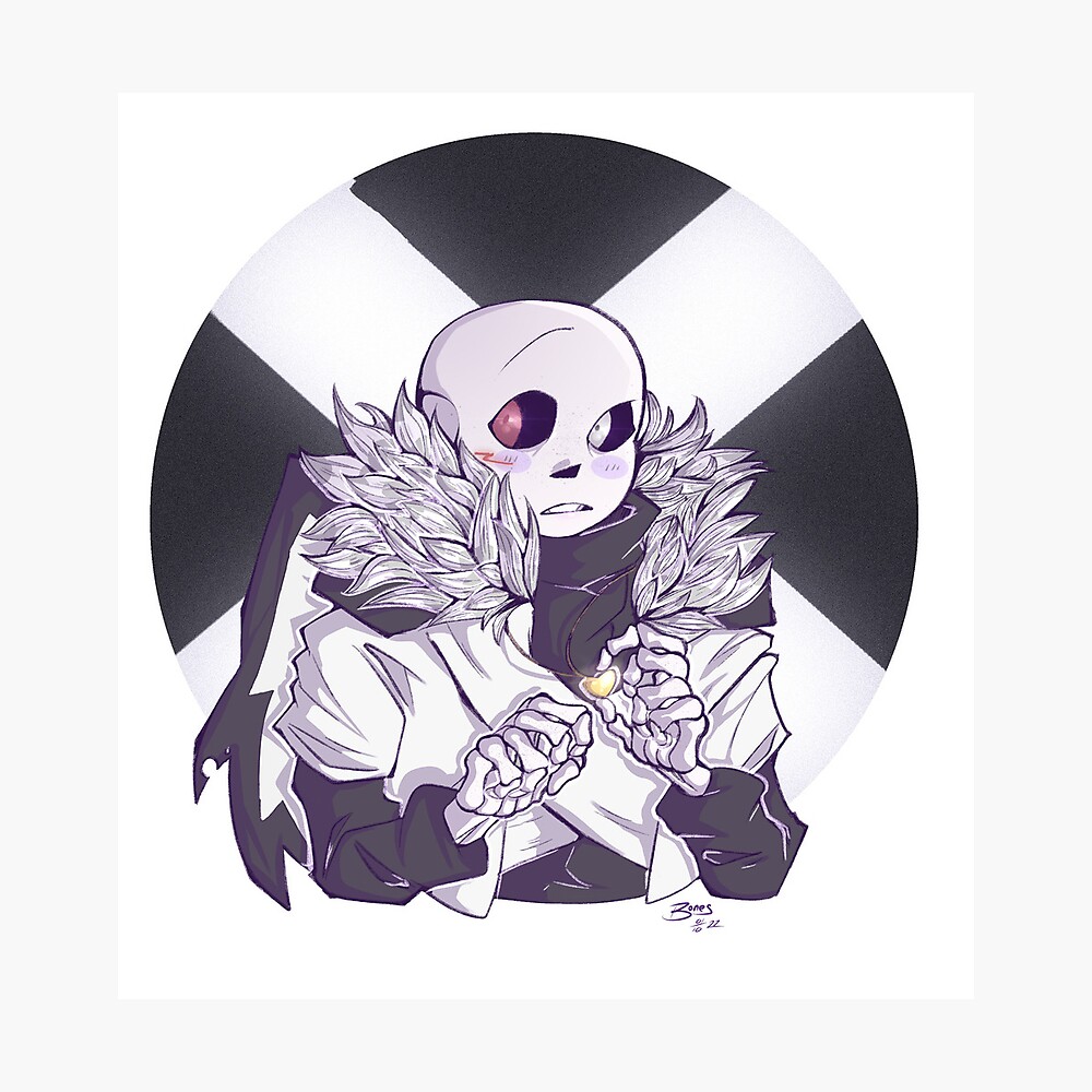 Ink Sans design  Pin for Sale by Bones Hernandez