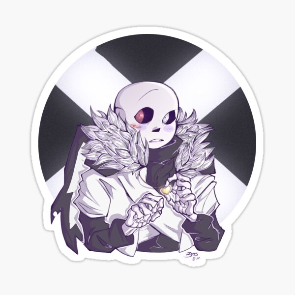 Cross Sans Design  Sticker for Sale by Bones Hernandez