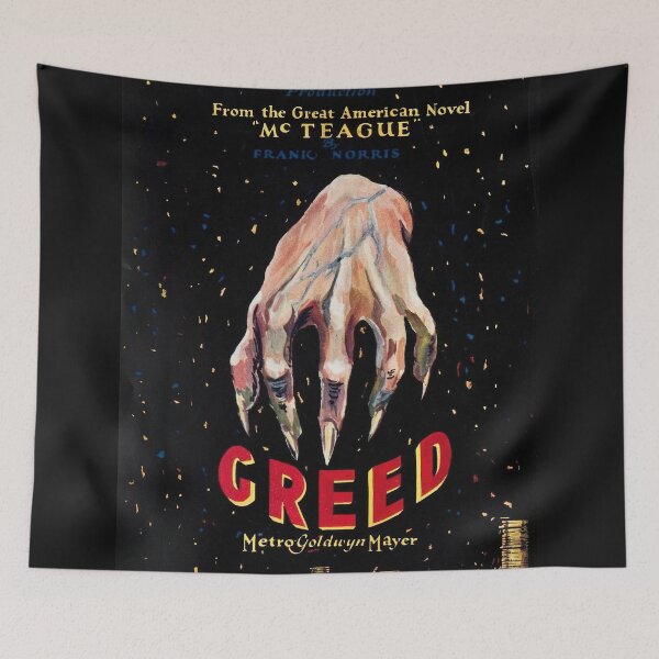 Item preview, Greed-1924-poster designed and sold by LazyHatter.