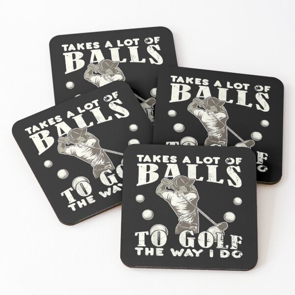 Item preview, It Takes A Lot Of Balls To Golf The Way I Do Golfing Lover Gift  Long Sleeve  designed and sold by XtraFlyAppare.