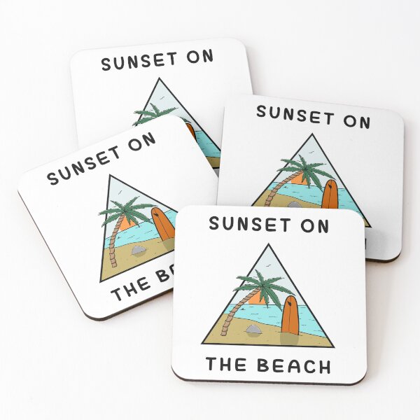 Item preview, sunset on the beach designed and sold by WilArt02.