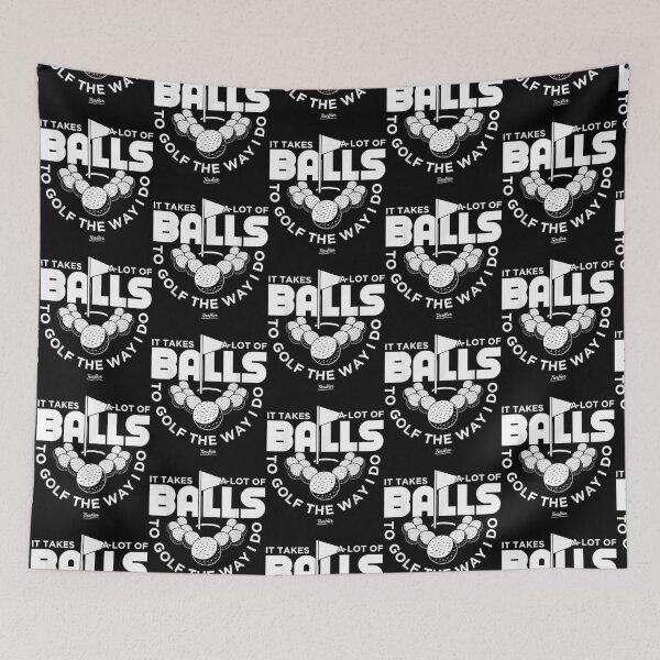 Item preview, It Takes A Lot Of Balls To Golf The Way I Do Shirt Funny Men  Best Women   designed and sold by XtraFlyAppare.