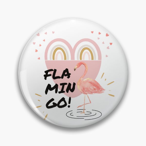 Item preview, Flamingo with Heart Rainbow, Flamingo Lover, Gift Idea designed and sold by singRsong.