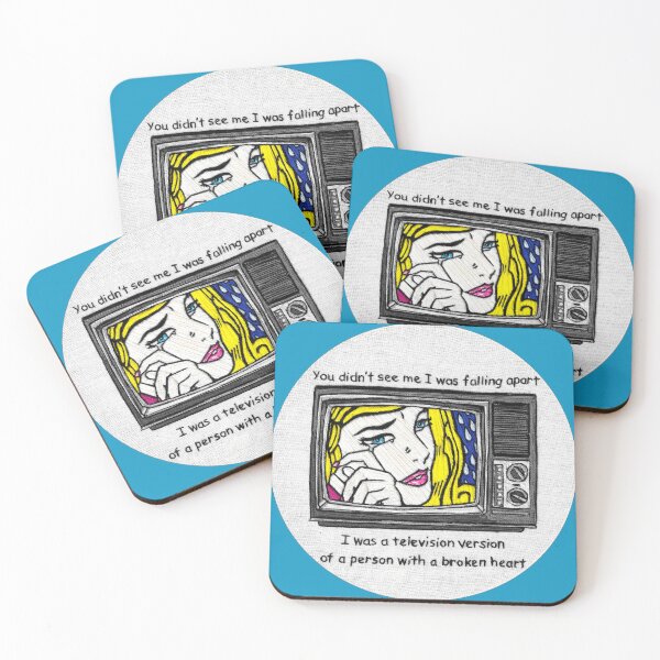 Item preview, I was a television version of a person with a broken heart designed and sold by rosiesewsthings.