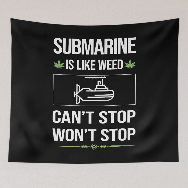 Item preview, Funny Can't Stop Submarine designed and sold by ArydeaNoriega.