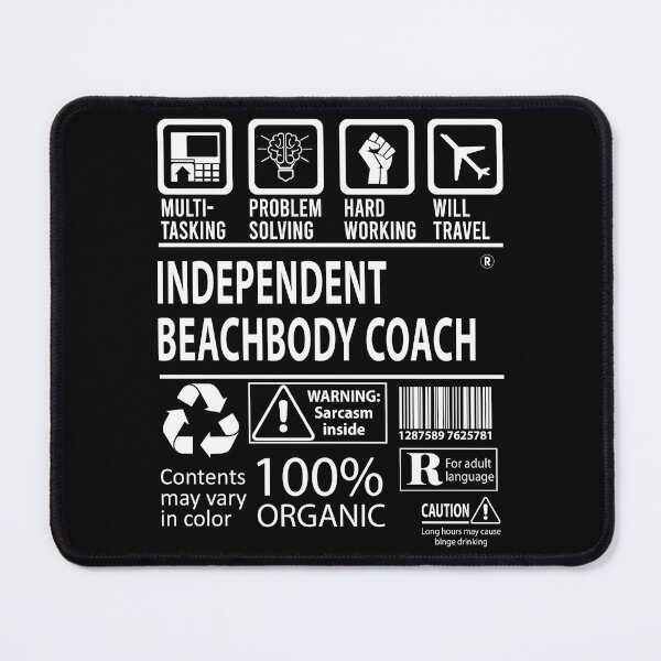 Item preview, Independent Beachbody Coach T Shirt - MultiTasking Certified Job Gift Item Tee designed and sold by oslandefren.