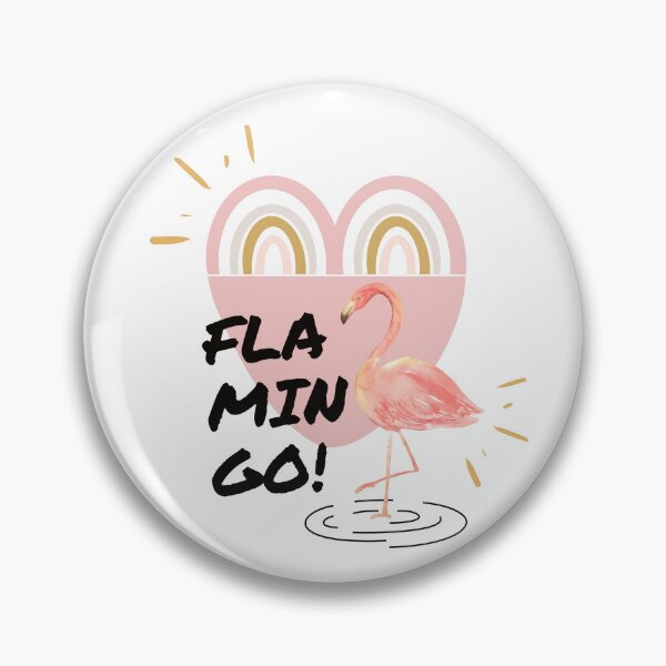 Item preview, Flamingo with Heart Rainbow, Flamingo Lover, Gift Idea designed and sold by singRsong.