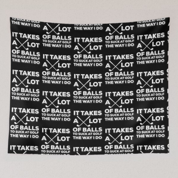 Item preview, Takes A Lot Of Balls To Suck At Golf The Way I   designed and sold by XtraFlyAppare.