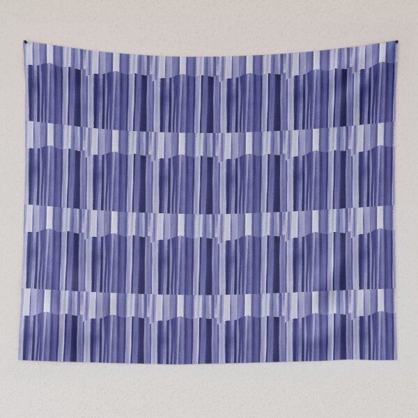 Item preview, Abstract Purple Blue Very Peri Contemporary Modern Interior Design XIV designed and sold by Irina Sztukowski.