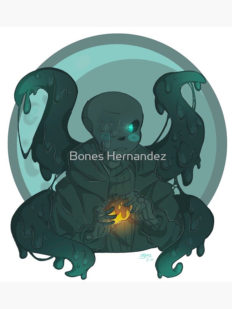 Nightmare Sans Design  Sticker for Sale by Bones Hernandez