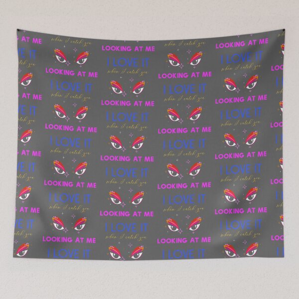 Item preview, I Love It When I Catch u Looking At Me designed and sold by MandalaAndMore.