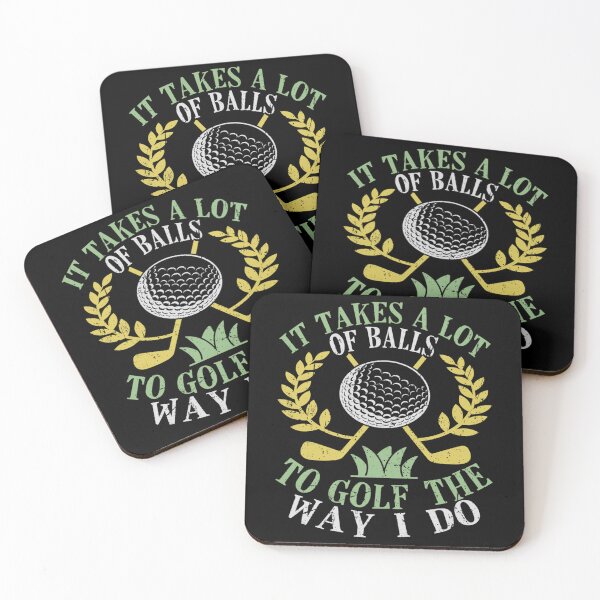 Item preview, This It Takes A Lot of Balls To Golf The Way I Do Funny Golf Gift Idea   designed and sold by XtraFlyAppare.