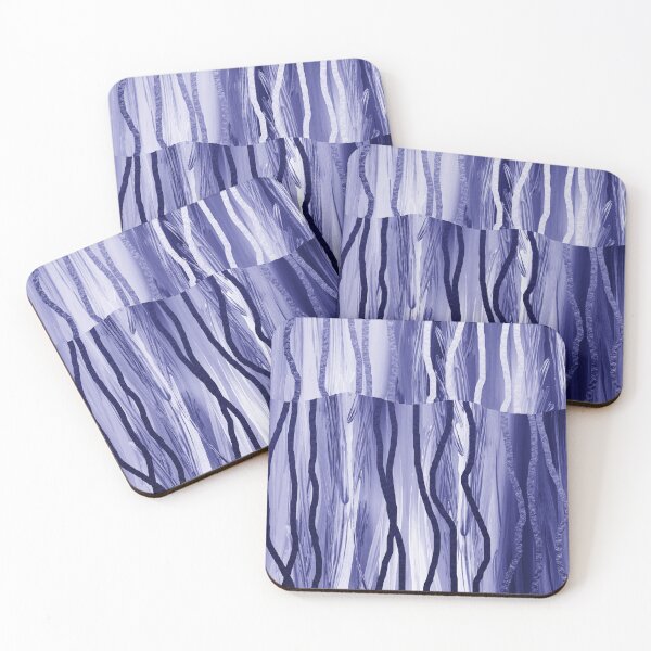 Item preview, Abstract Purple Blue Very Peri Contemporary Modern Interior Design XVI designed and sold by Irina Sztukowski.