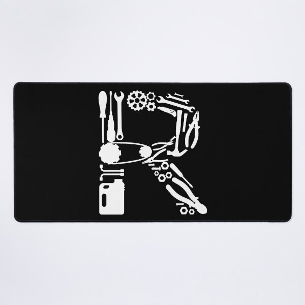 Item preview, Letter R Capital Alphabet Mechanic tools Monogram Initial great gift  designed and sold by skulltshirt.