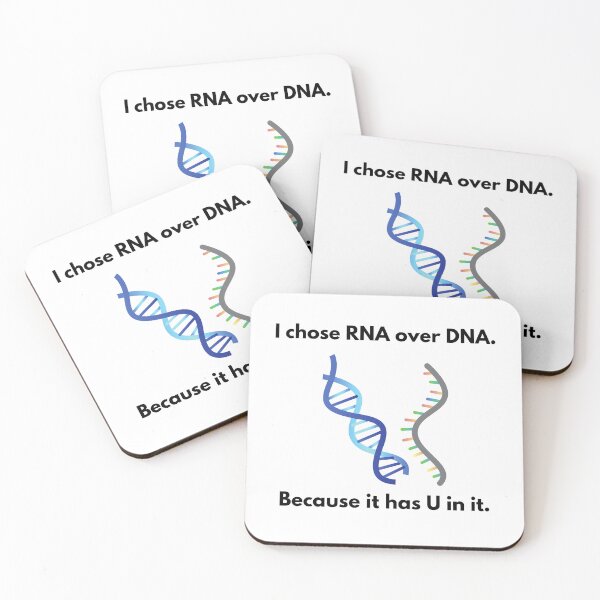Item preview, RNA DNA Science Valentines Joke designed and sold by Sci-Ninja-Blog.
